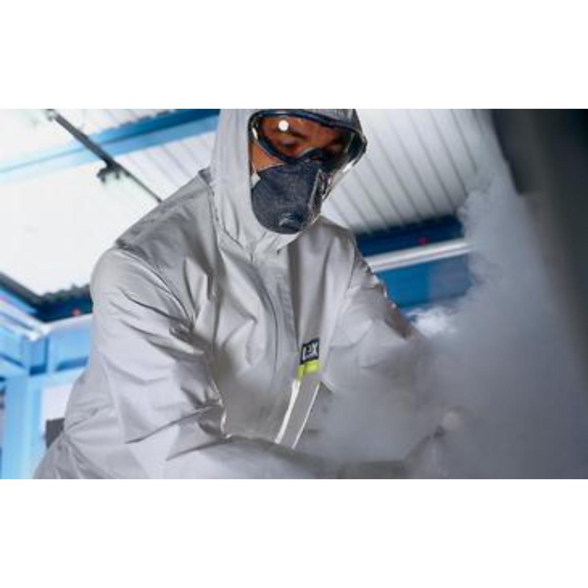 Uvex 5/6 comfort Einwegschutz-Overall weiß/lime