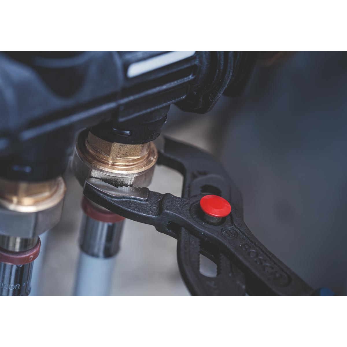 Bosch Wasserpumpenzange, Mehrkomponentengriffe, 2-teilges Set