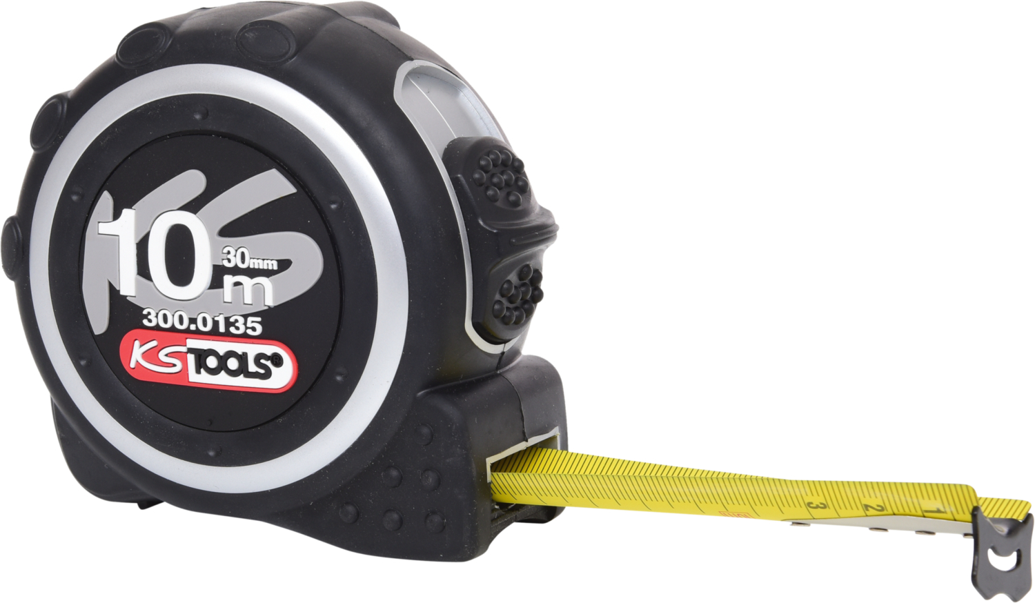 KS Tools Bandmaß mit Feststeller,schwarz-grau