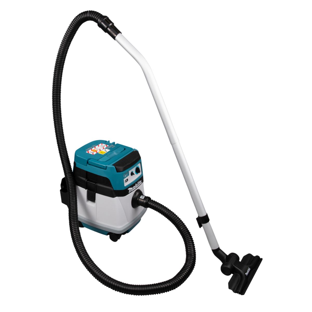 Makita Akku-Staubsauger 15L 2x18V Trocken (ohne Akku, ohne Ladegerät) inkl. AWS Funk-Adapter WUT01