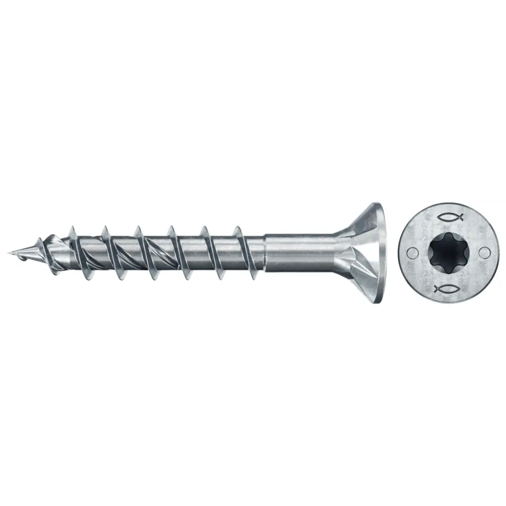 Fischer Spanplattenschraube 5,0x40 PowerFast FPF II CTP BC, Senkkopf, Innenstern TX. Teilgewinde