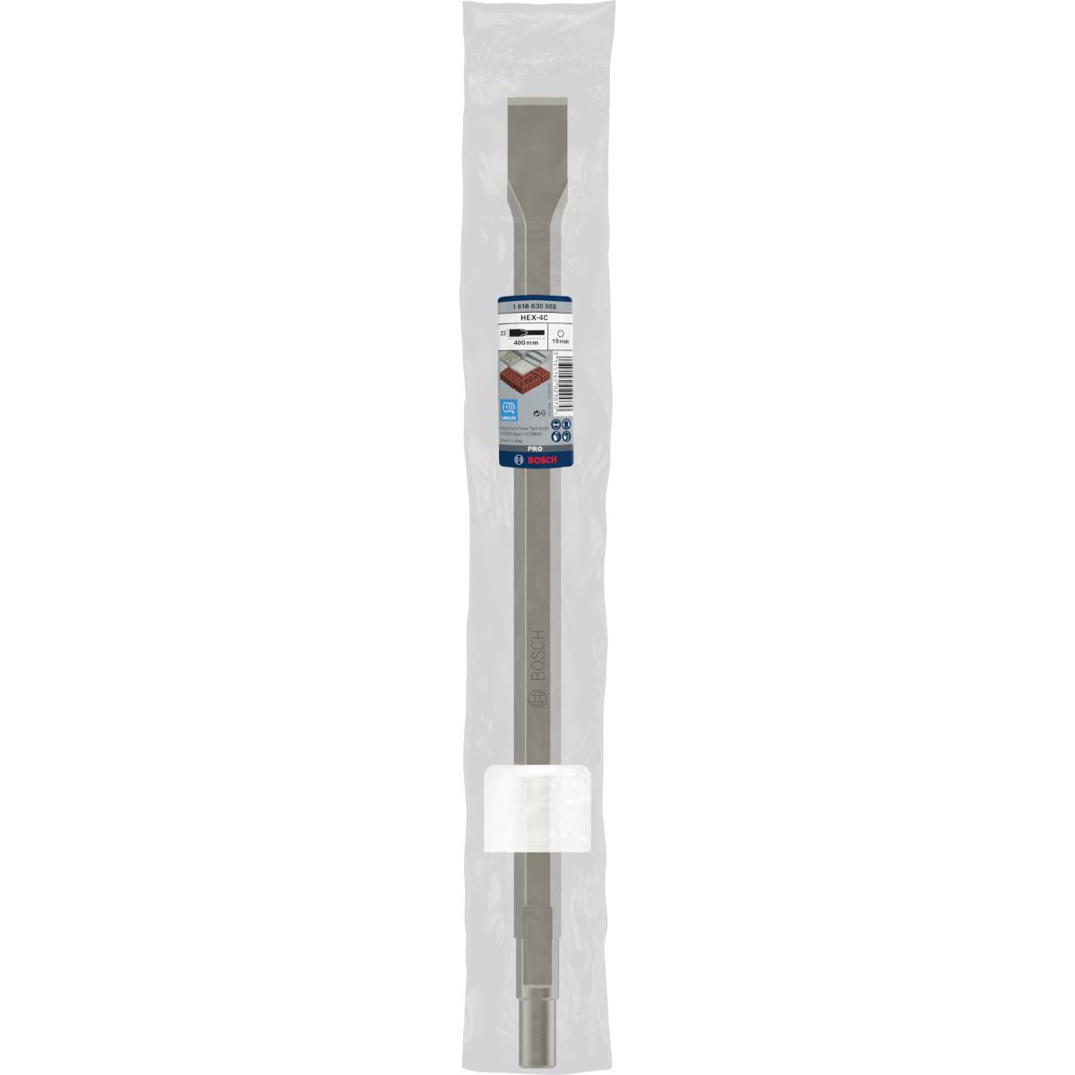 Bosch PRO Flachmeißel mit 19-mm-Sechskantaufnahme mit abgedrehtem Bund