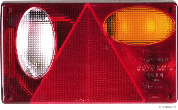 HERTH&BUSS Lichtscheibe, Heckleuchte, rechts, Rückfahrlicht, Kennzeichenlicht