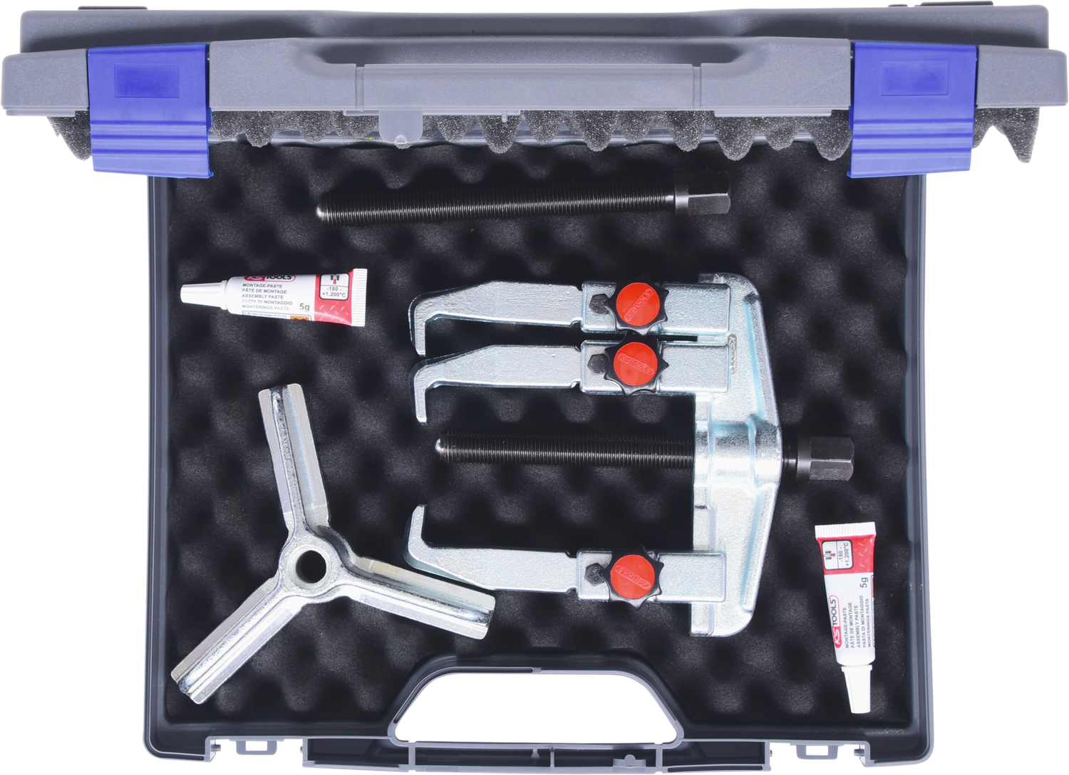 KS Tools Schnellspann-Universal-Abzieher-Satz, 7-tlg 20-90mm