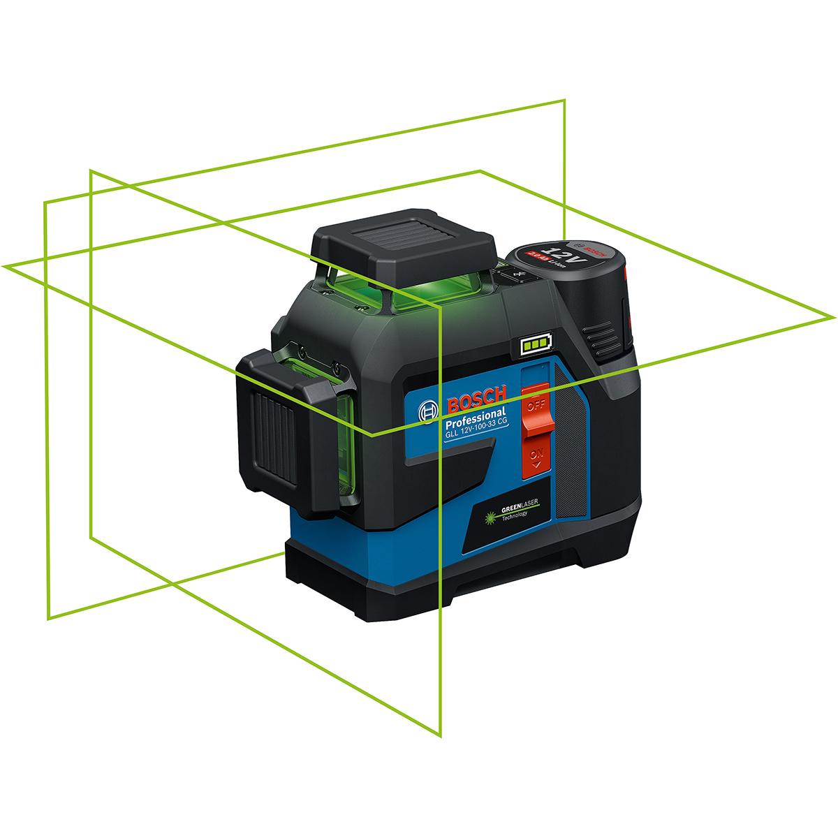 Bosch Linienlaser GLL 12V-100-33 CG