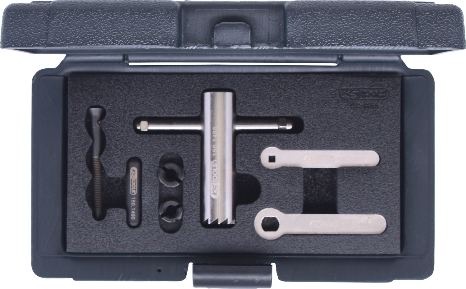 KS Tools Ölablassschrauben-Dichtsitz-Planfräser-Satz, 6-tlg