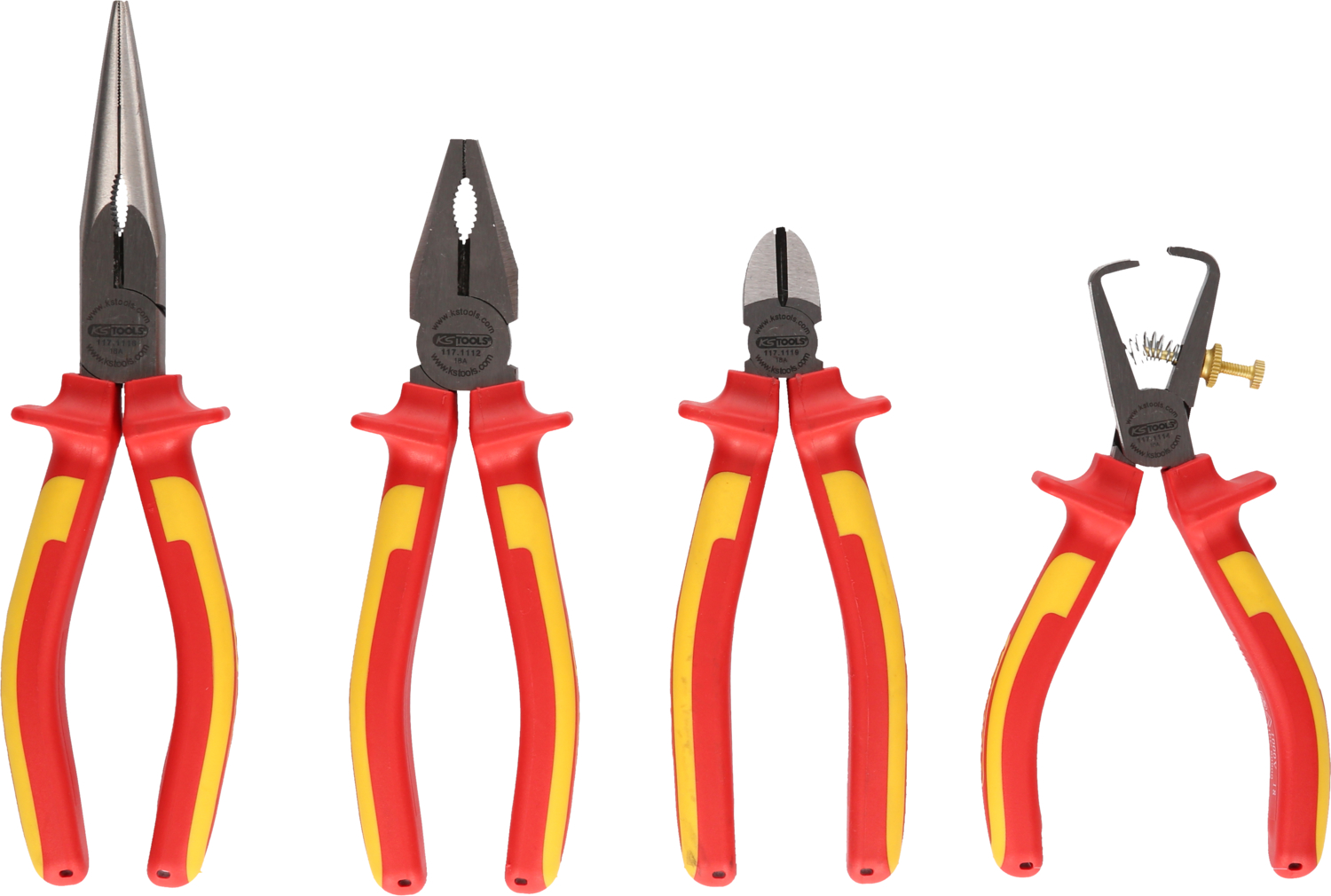 KS Tools ERGOTORQUE VDE Zangen-Satz, 4-tlg Variante 2