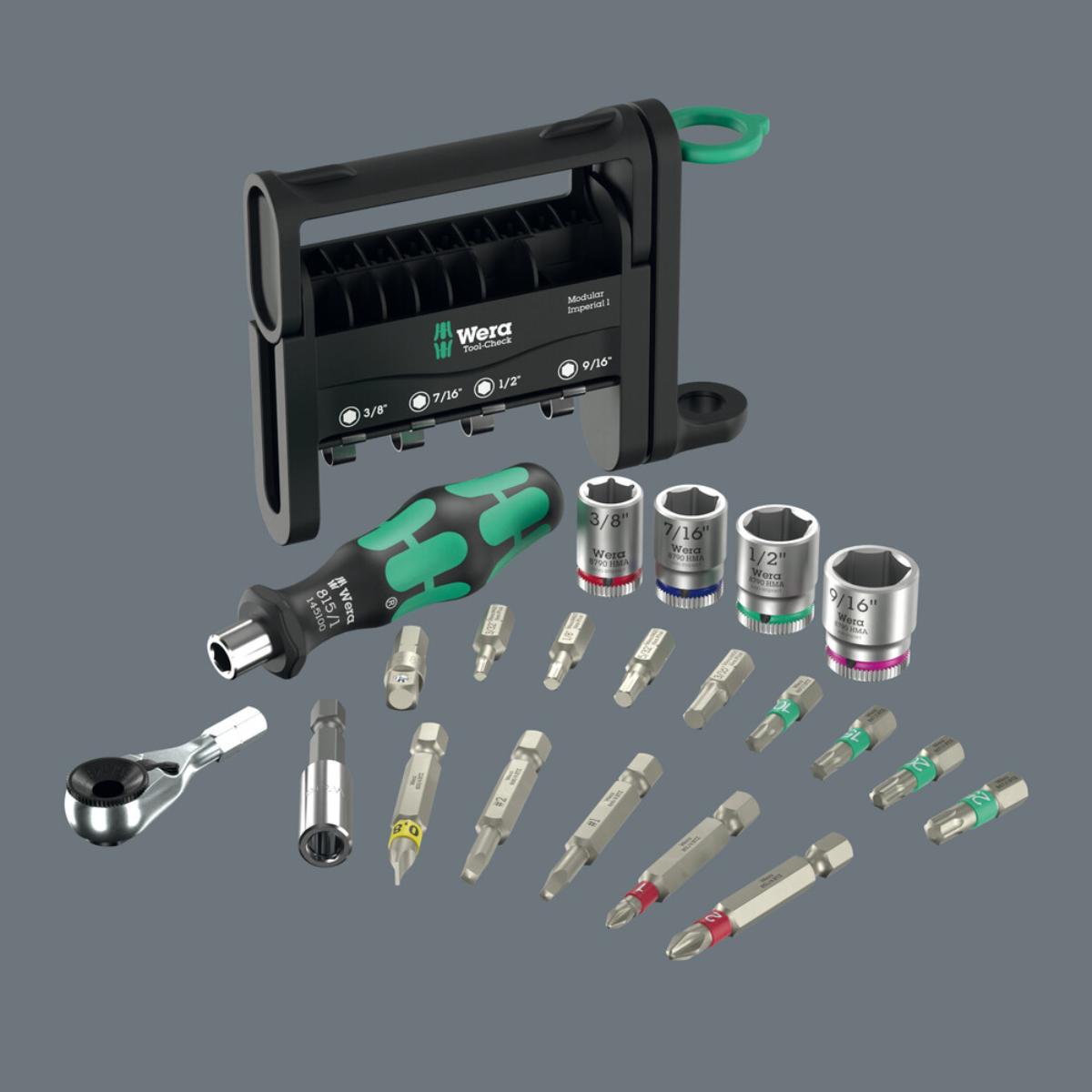 Wera Tool-Check Modular Imperial 1, 21-teiliges Set