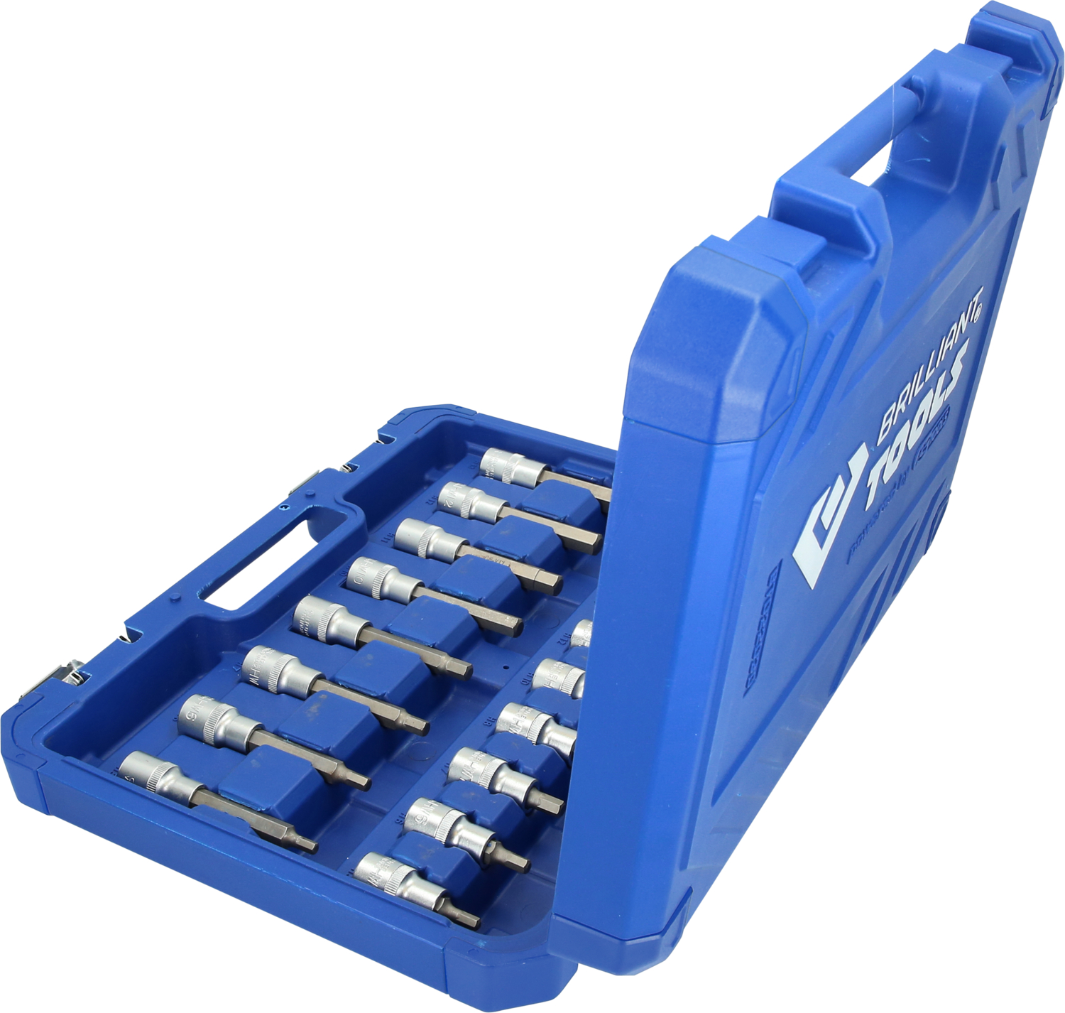 Brilliant Tools 1/2" Steckschlüssel-Satz, 30-tlg, Innensechskant-Profil - BT022030