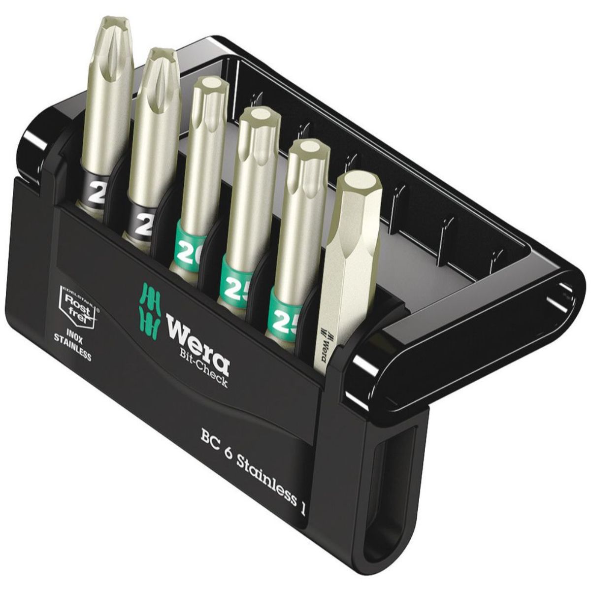 Wera Bit-Check 6 Stainless 1 SB, 6-teilig