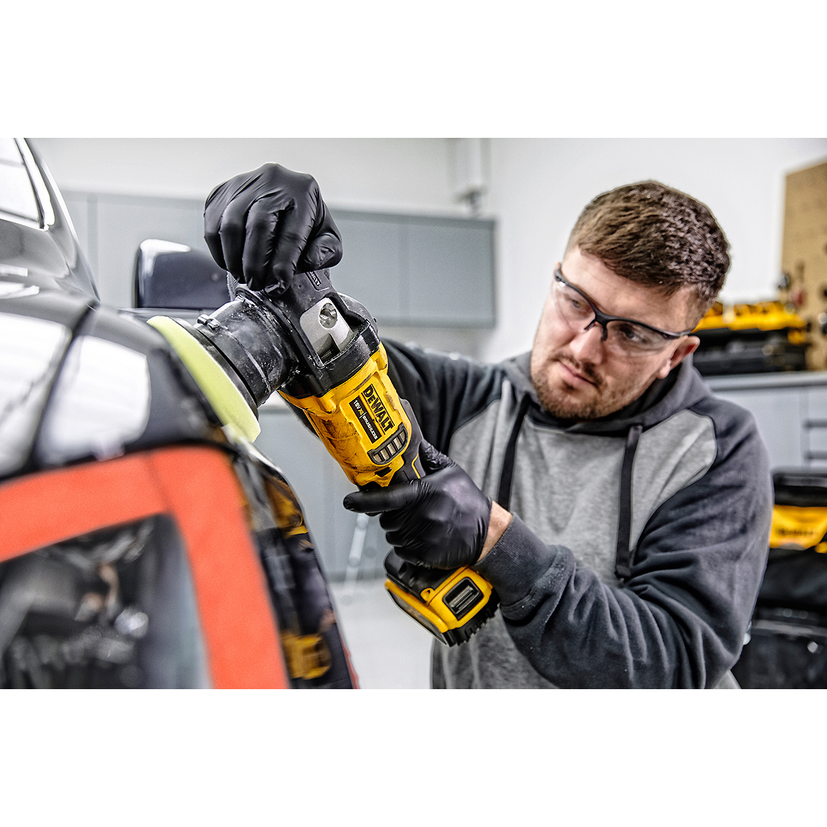 DEWALT Akku-Exzenterpolierer 18V Basisversion
