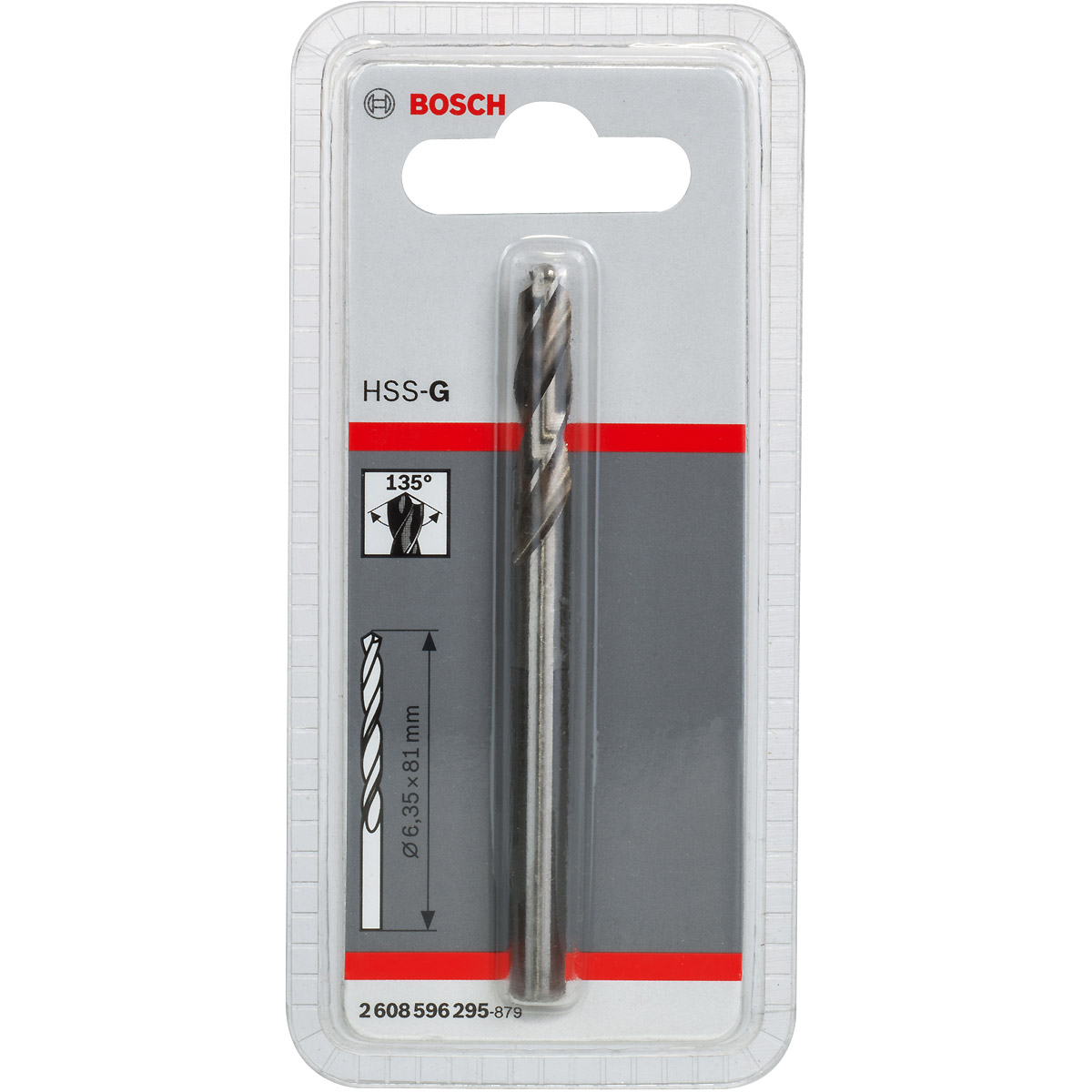 Bosch Zentrierbohrer HSS-G, 81 mm