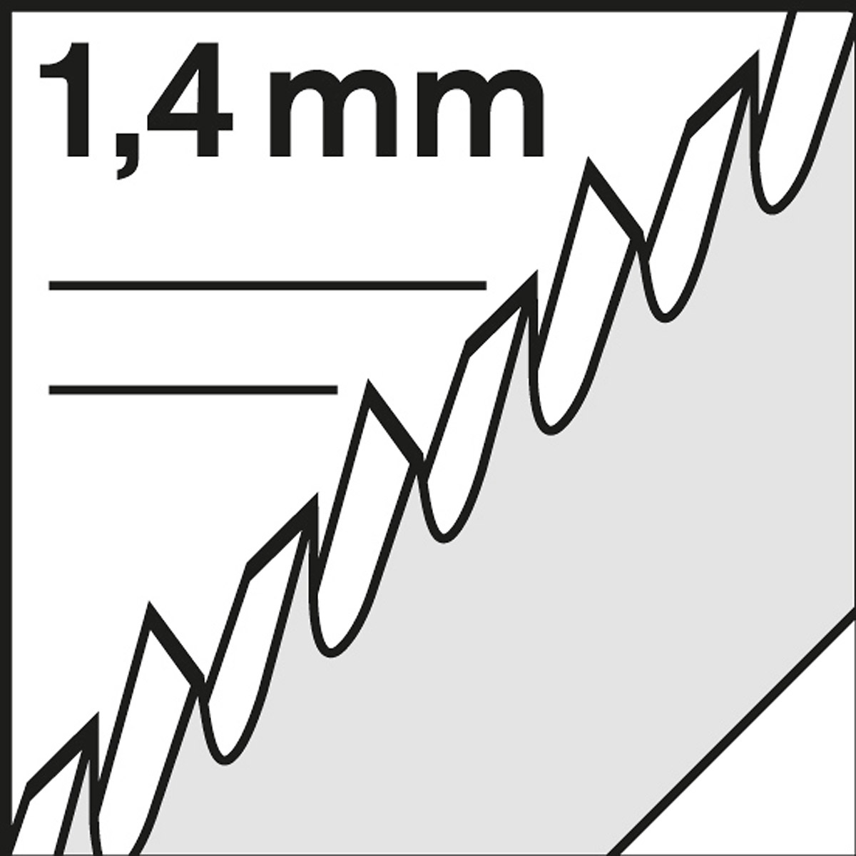 Bosch Stichsägeblatt U 1 AO Clean for Wood, 3er-Pack