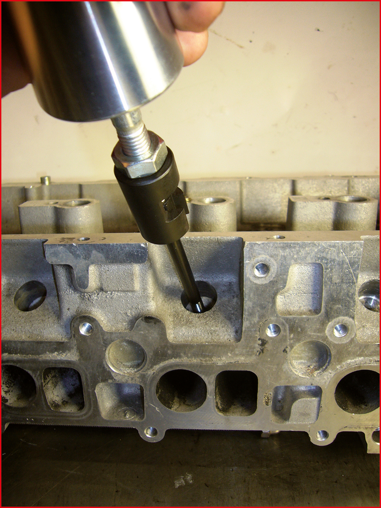 KS Tools Universal Glühkerzen-Ausbohrsatz M8 x 1, 8-tlg