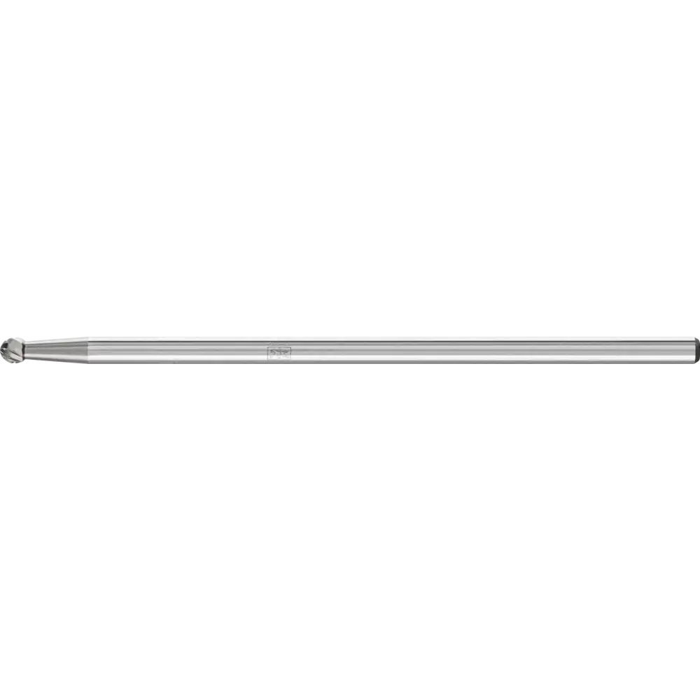 PFERD TOOLS Hartmetall Frässtift Kugel KUD Z3P universal mittel kreuzverzahnt mit Langschaft