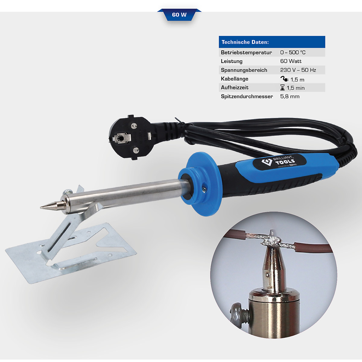 Brilliant Tools Lötkolben, 60 W