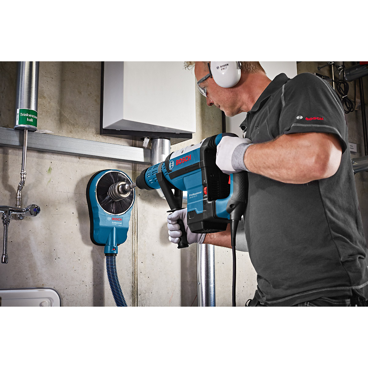 Bosch Absaugvorrichtung, Systemzubehör GDE 162