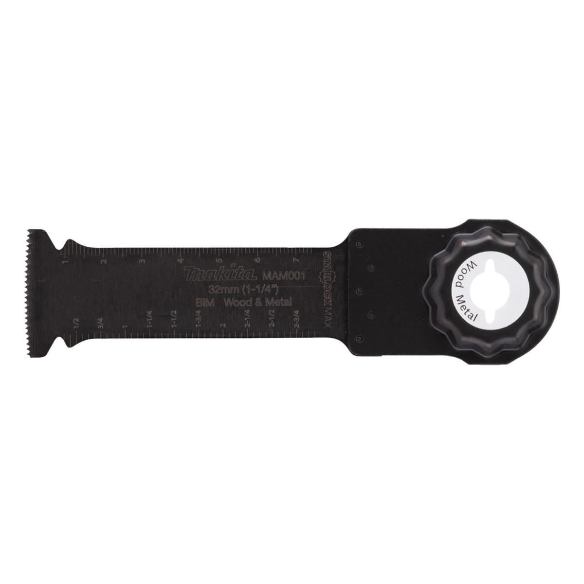 Makita Tauchsägeblatt BiM, MAM001 - 32x80 mm - 1,3 mm für Metal und Holz, 5 Stück