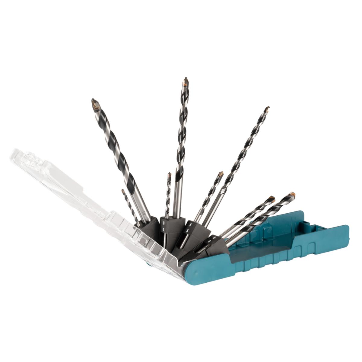 Makita TCT Multibohrer-Set 8-teilig - Ø 3/4/5/6/8/10 mm - Rundschaft - E-15855