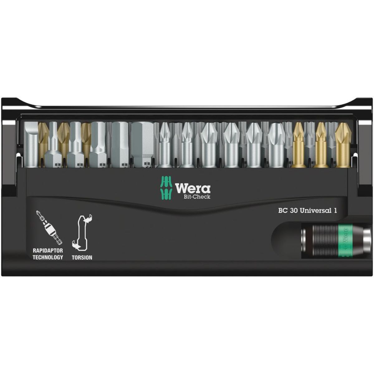 Wera Bit-Check 30 Universal 1, 30-teilig