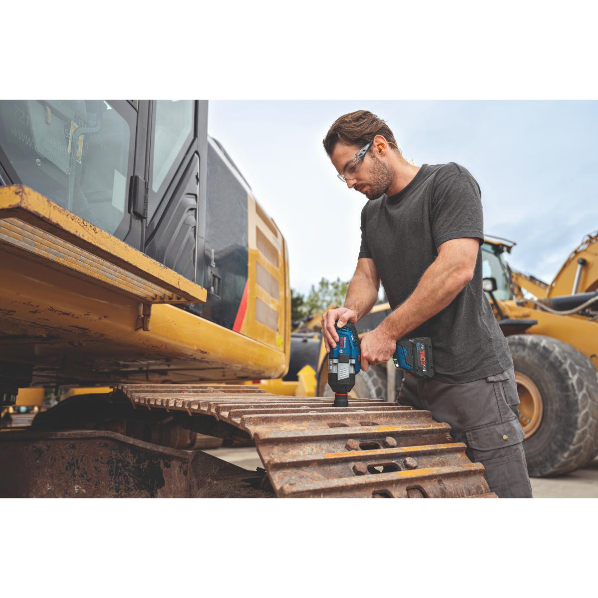 Bosch Drehschlagschrauber GDS 18V-1600 HC inkl. 2 Akkus & L-BOXX 136