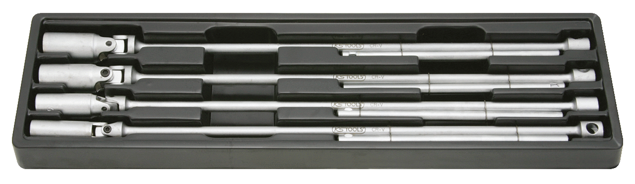 KS Tools T-Griff Zündkerzenschlüssel-Satz, 4-tlg, 14-21mm