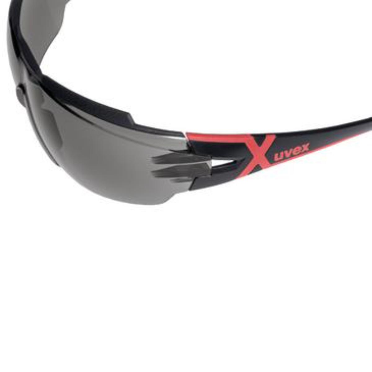 uvex Bügelbrille pheos cx2 Infrarotschutz 3,0 schwarz, rot