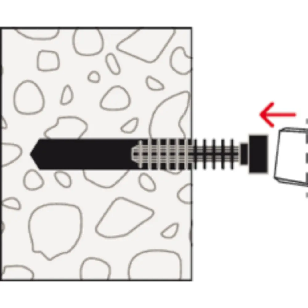 Fischer Kabelbinderdübel FCTP-W weiß