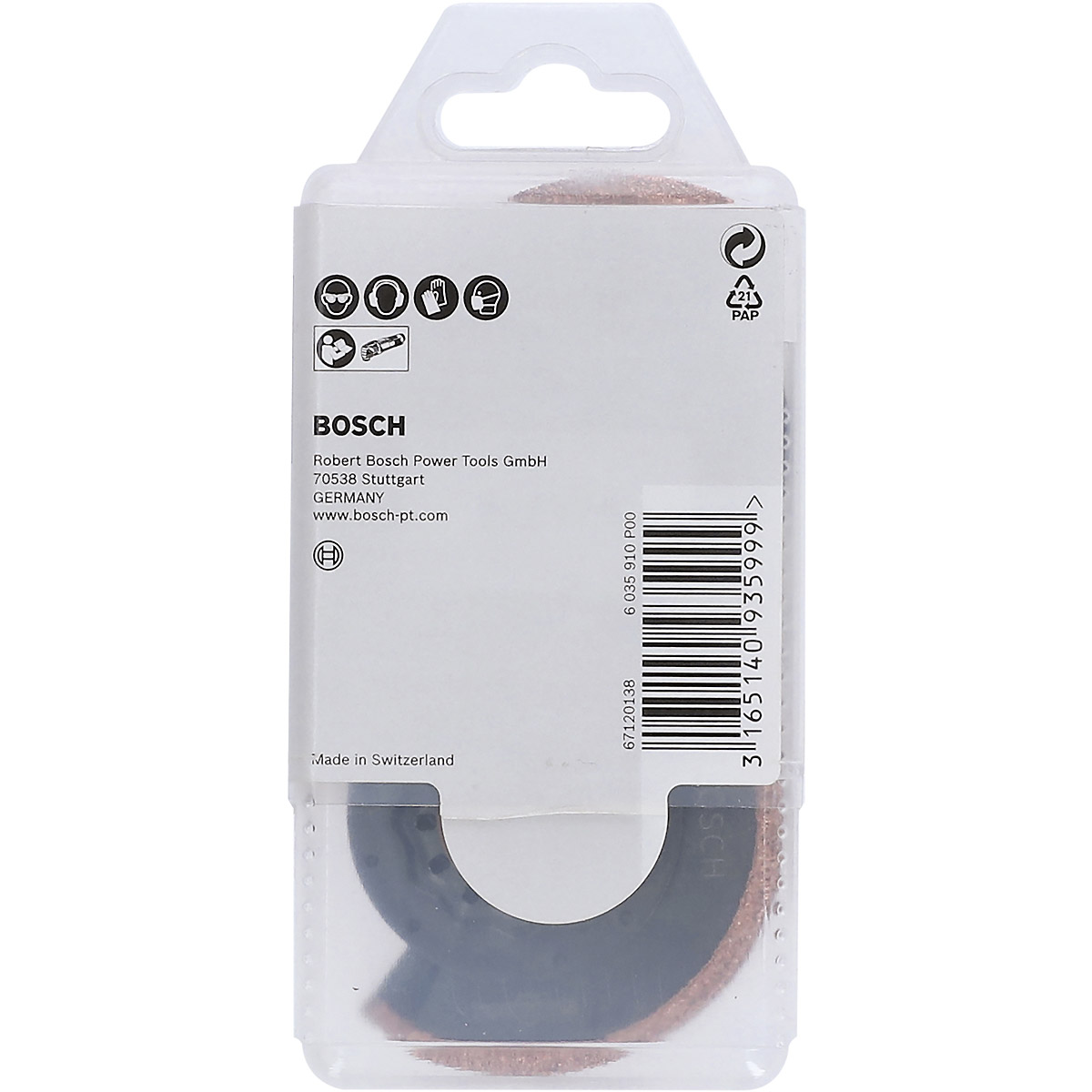 Bosch Carbide-RIFF Schmalschnitt-Segmentsägeblatt ACZ 70 RT5, 70 mm