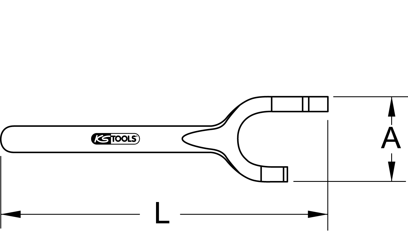 KS Tools BRONZEplus Handradschlüssel