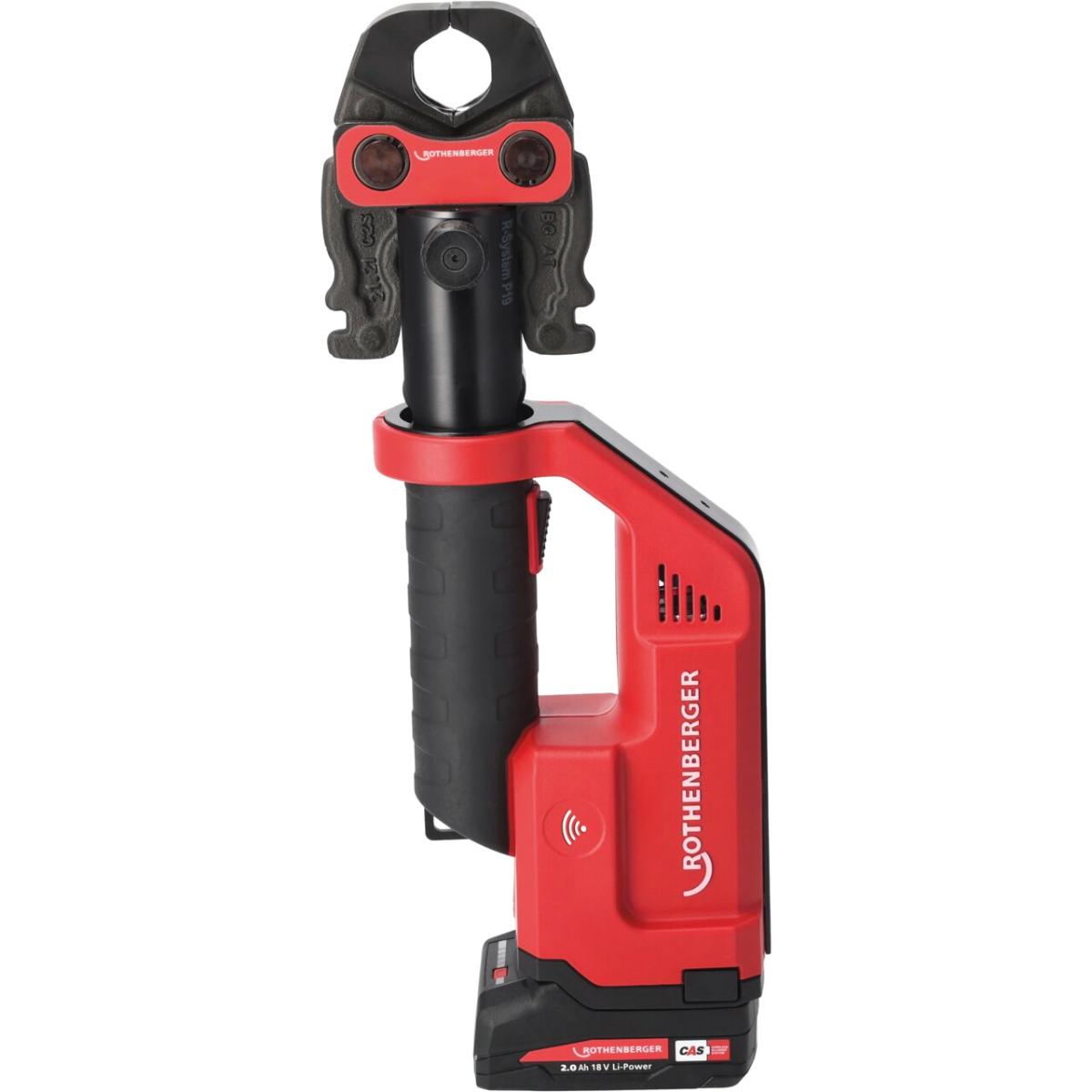 Rothenberger Smarte Akku - Pressmaschine ROMAX COMPACT III Basic Set 1,2x2Ah, EU, CAS