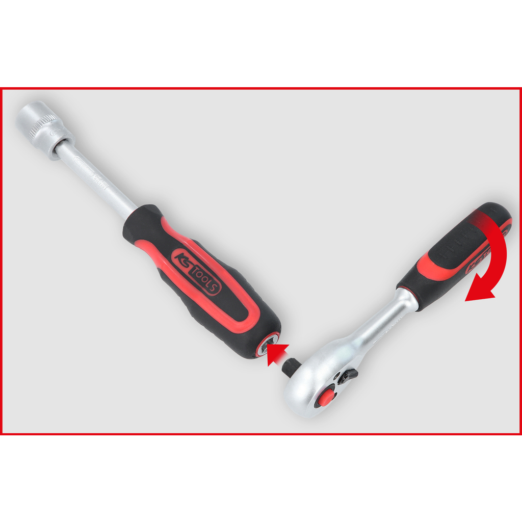 KS Tools 1/4"+3/8"+1/2" Steckschlüssel-Satz, 179-tlg
