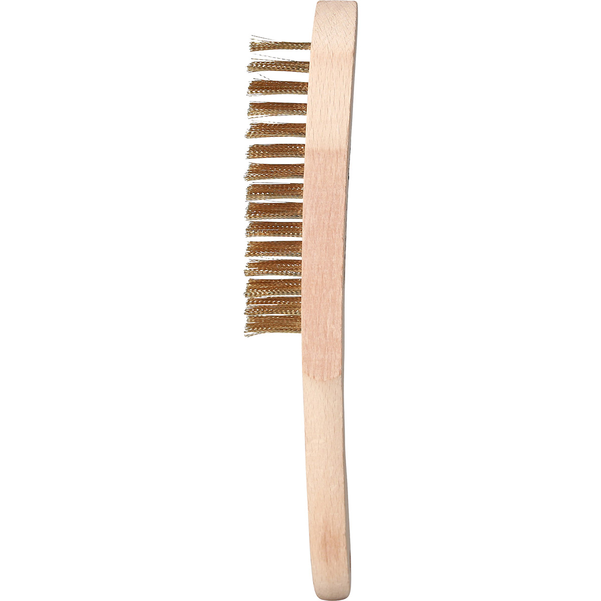 Brilliant Tools Messing Drahtbürste, 4-reihig, 290 mm