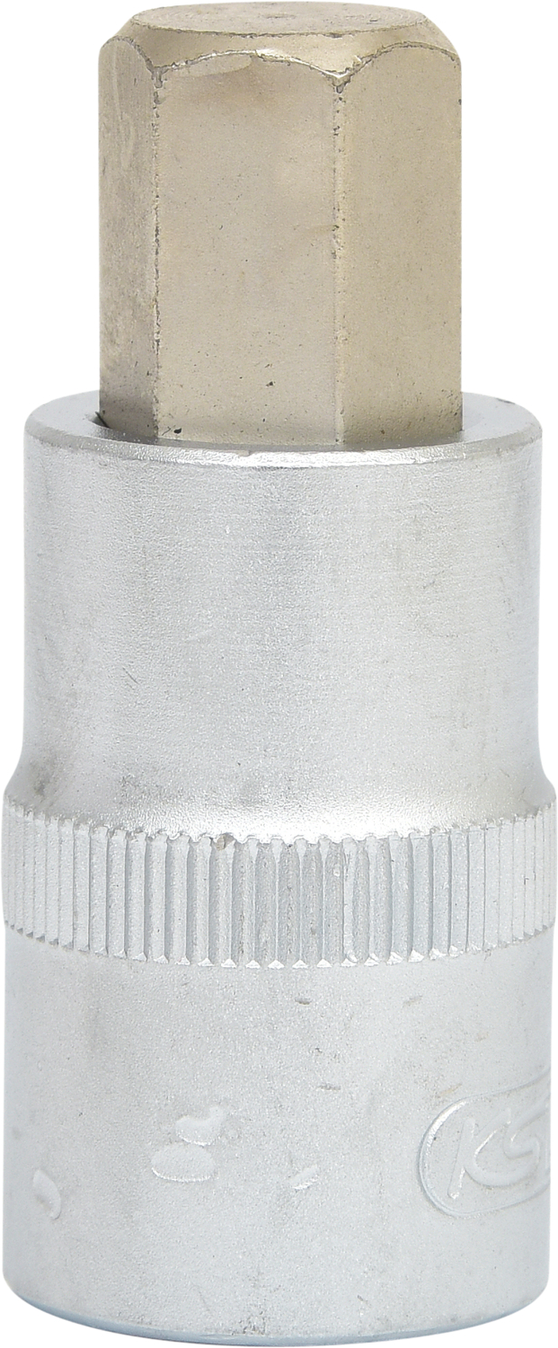 KS TOOLS 1/2" Bit-Stecknuss Innensechskant, kurz