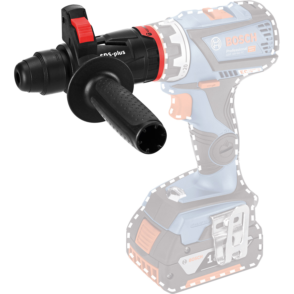 Bosch FlexiClick-Aufsatz GFA 18-H
