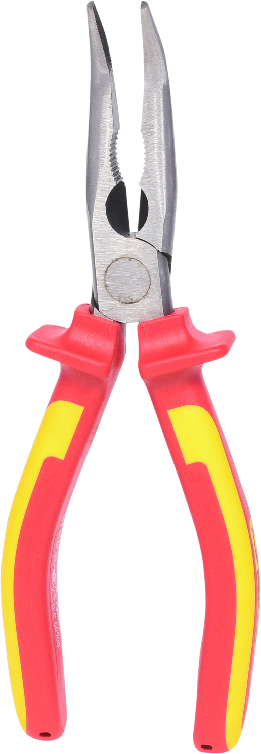 KS Tools ERGOTORQUE VDE Flachrundzange, gebogen