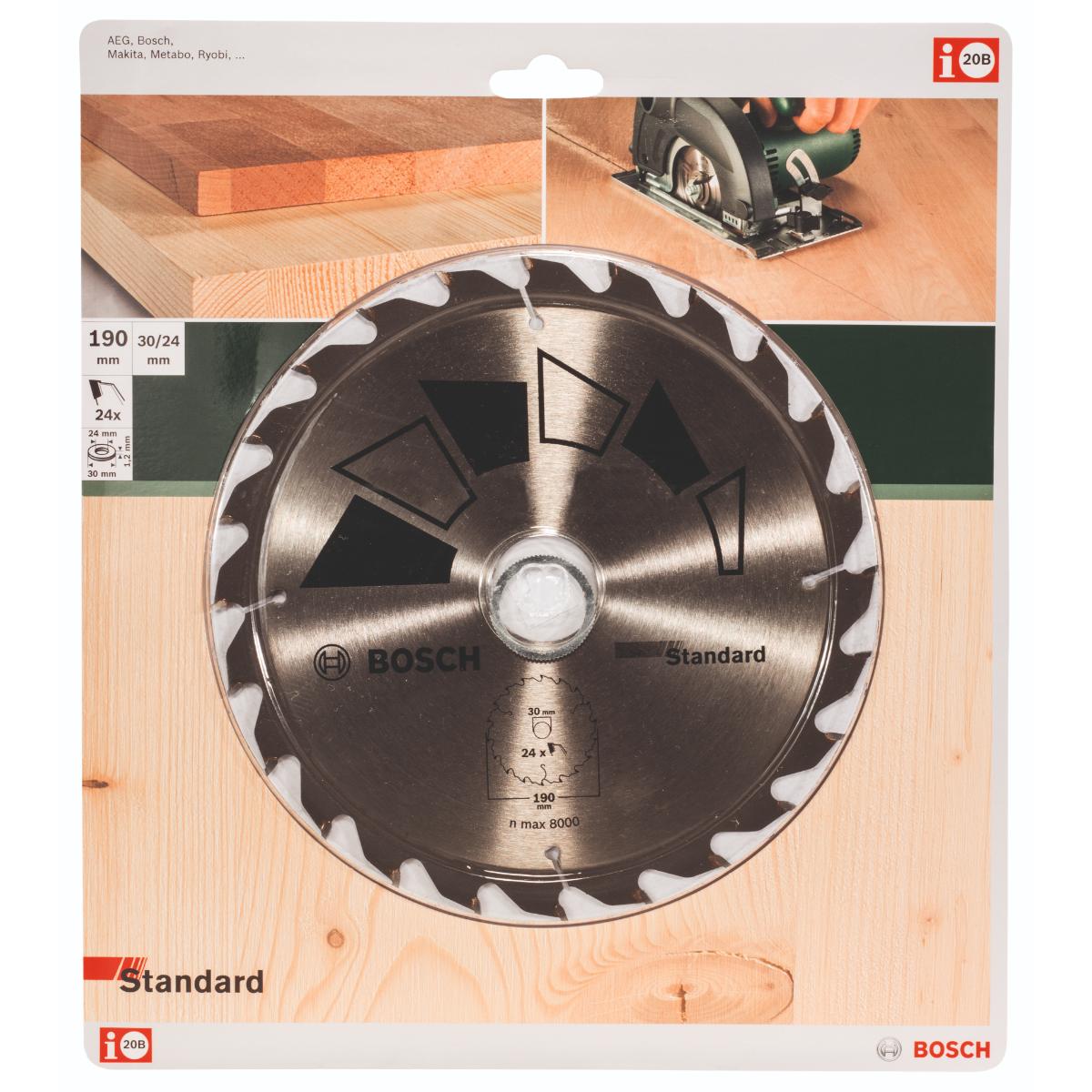 Bosch Kreissägeblatt PRECISION Z= 24