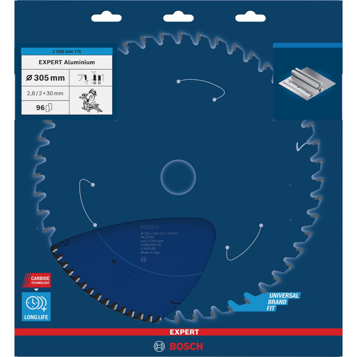 Bosch Kreissägeblatt Expert for Aluminium ø 305 mm