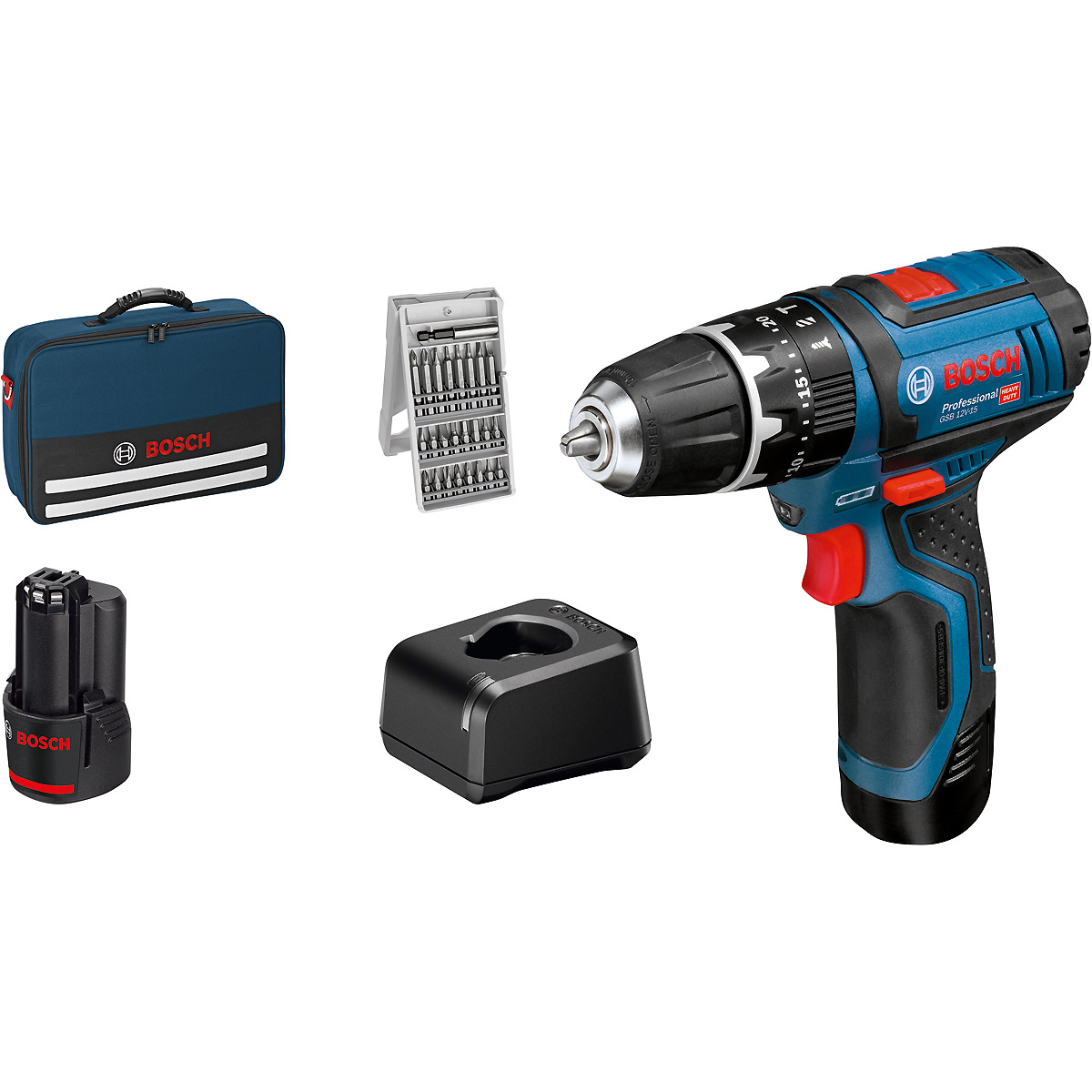 Bosch Akku-Schlagbohrschrauber GSB 12V-15