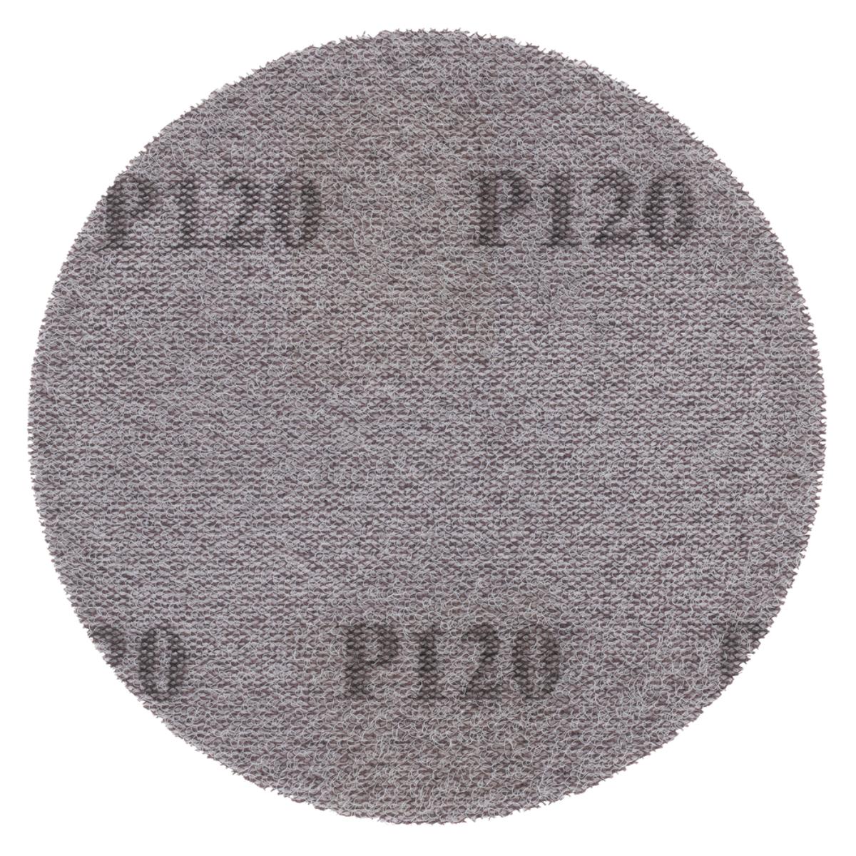 Makita Netzschleifmittel 125mm, Körnung A120,Klett, Gitter, 10 Stück