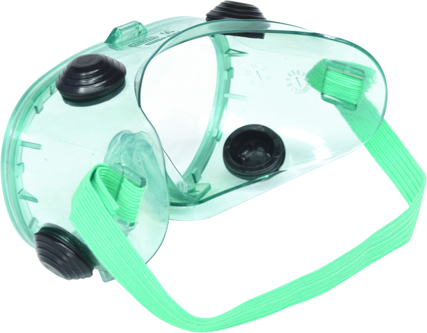 KS Tools Schutzbrille mit Gummiband-transparent, CE EN 166