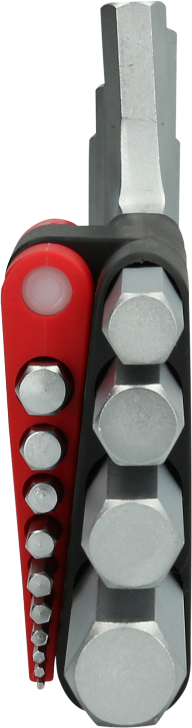 KS Tools Innensechskant-Winkelstiftschlüssel-Satz, im Klapphalter,14-tlg1/16"-3/4"