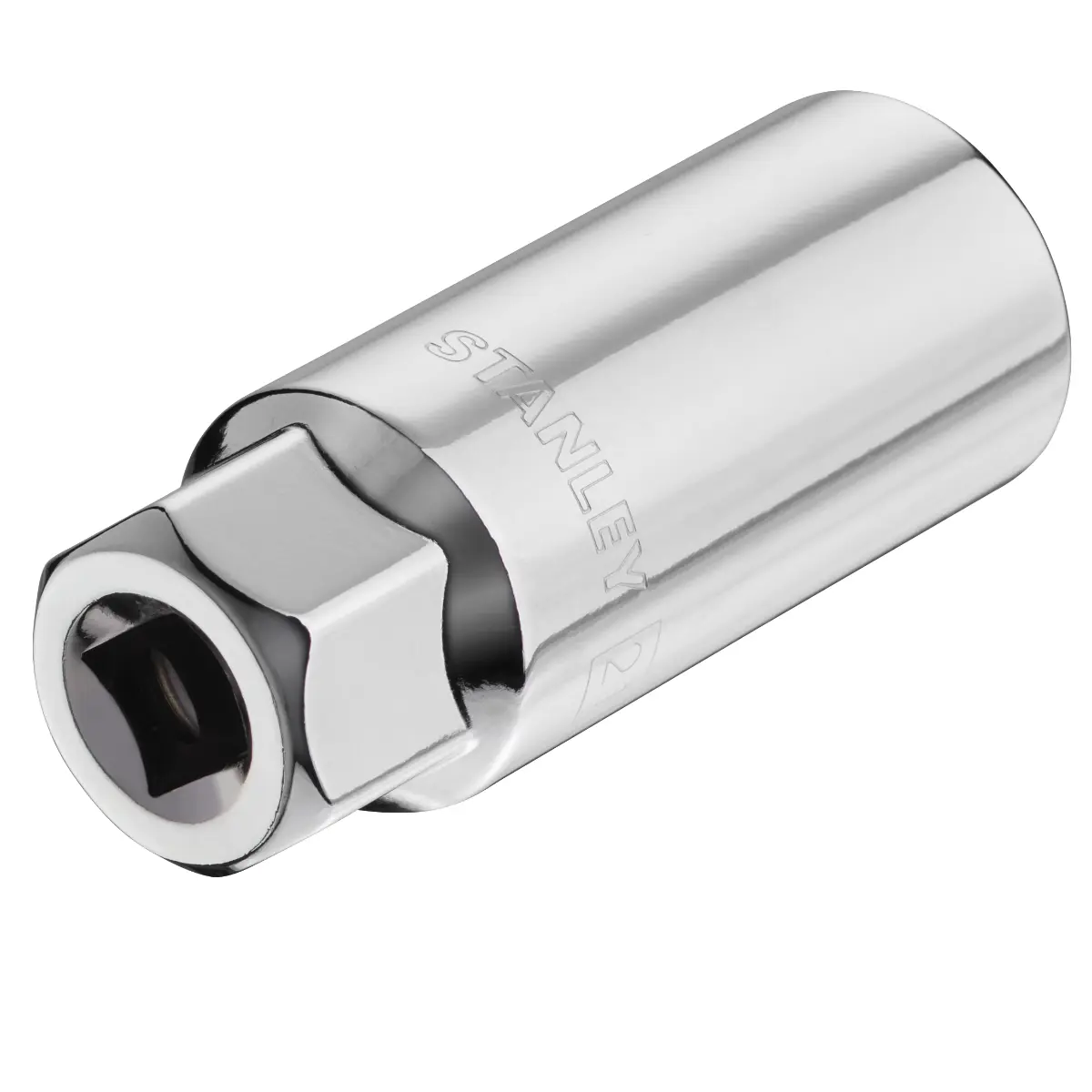 STANLEY 3/8 Zoll Zündkerzenschlüssel 21 mm mit MaxiDrive-Profil