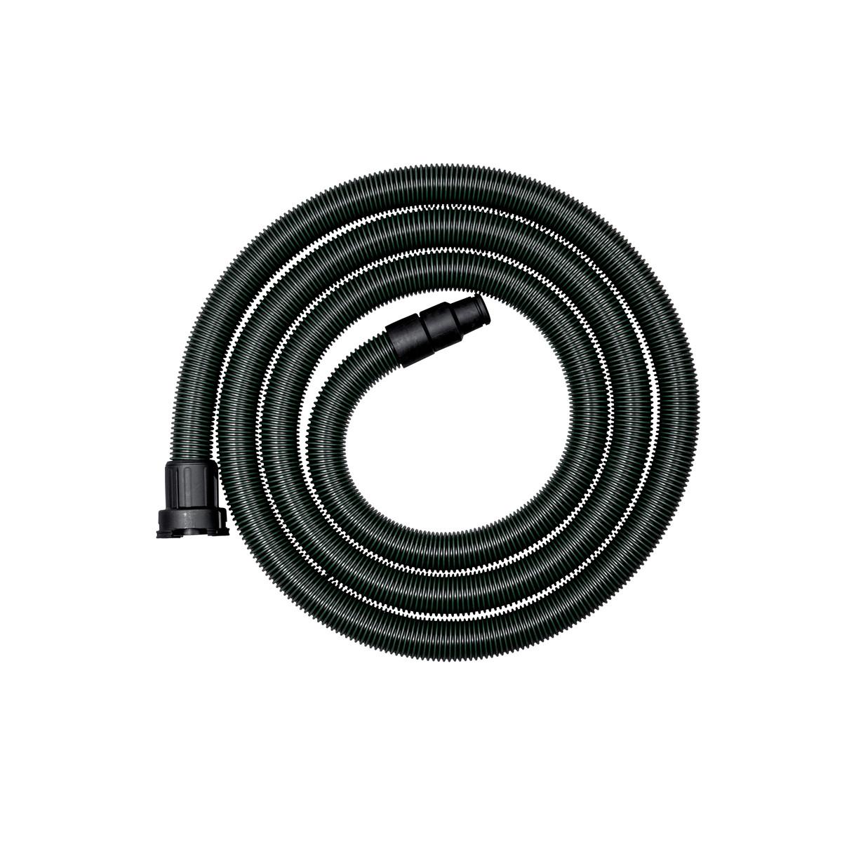Metabo Saugschlauch, ø 35 mm, Länge 4,0 m, Anschlüsse 58 mm / 25 mm Innen / 35 / 45 mm Aussen, elekt