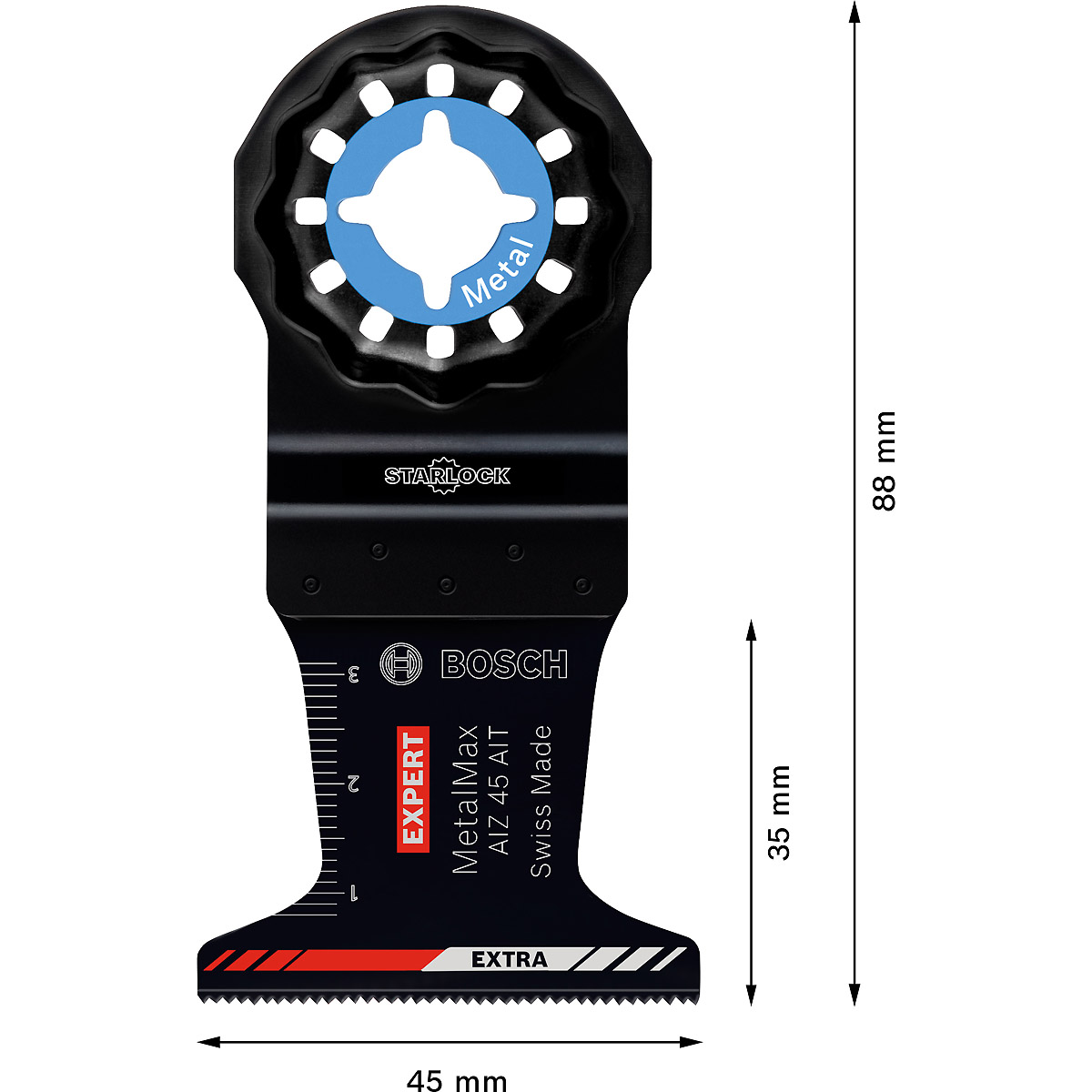 Bosch EXPERT Tauchsägeblatt Metal AIZ45AIT 1St EXPE