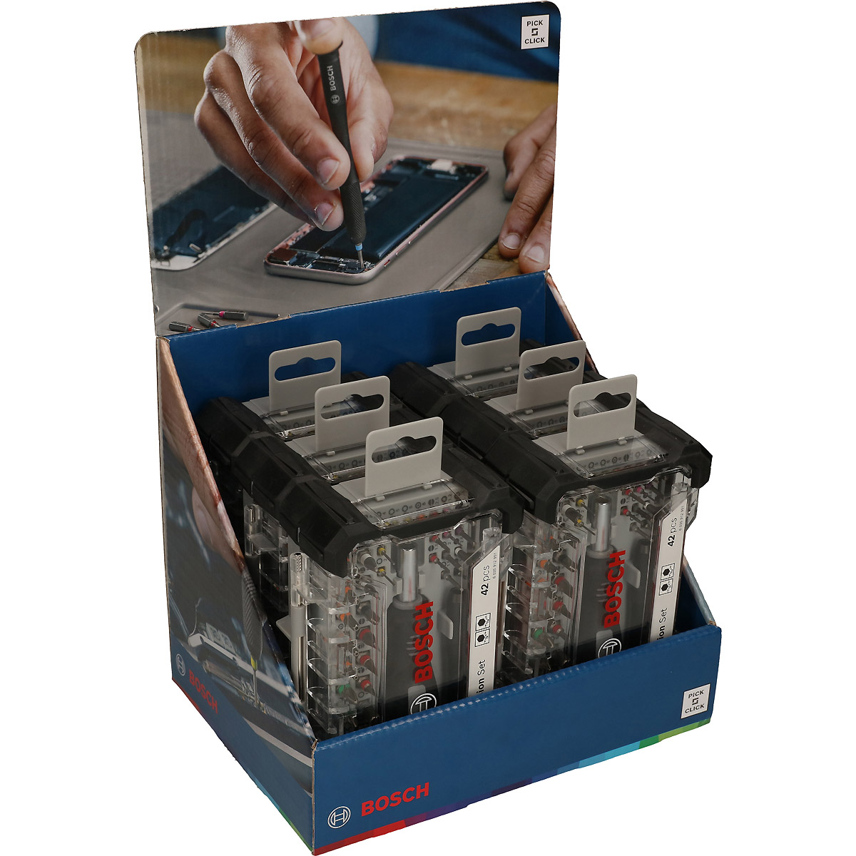 Bosch Schrauberbit-Satz   PB SDB Set 6x42pc