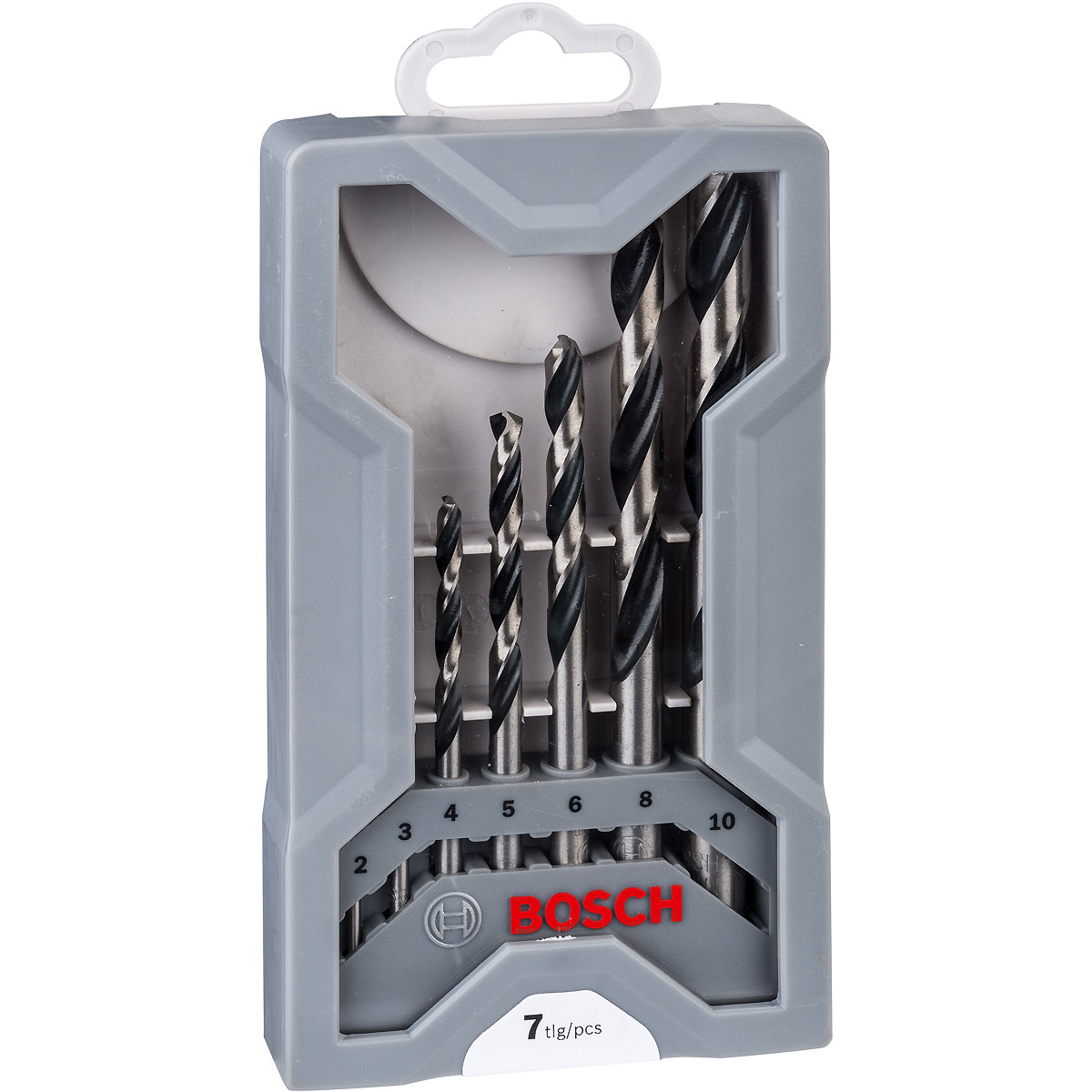 Bosch Metallspiralbohrer HSS-Set PointTeQ, DIN 338, 7-teiliges Mini X-Line Set