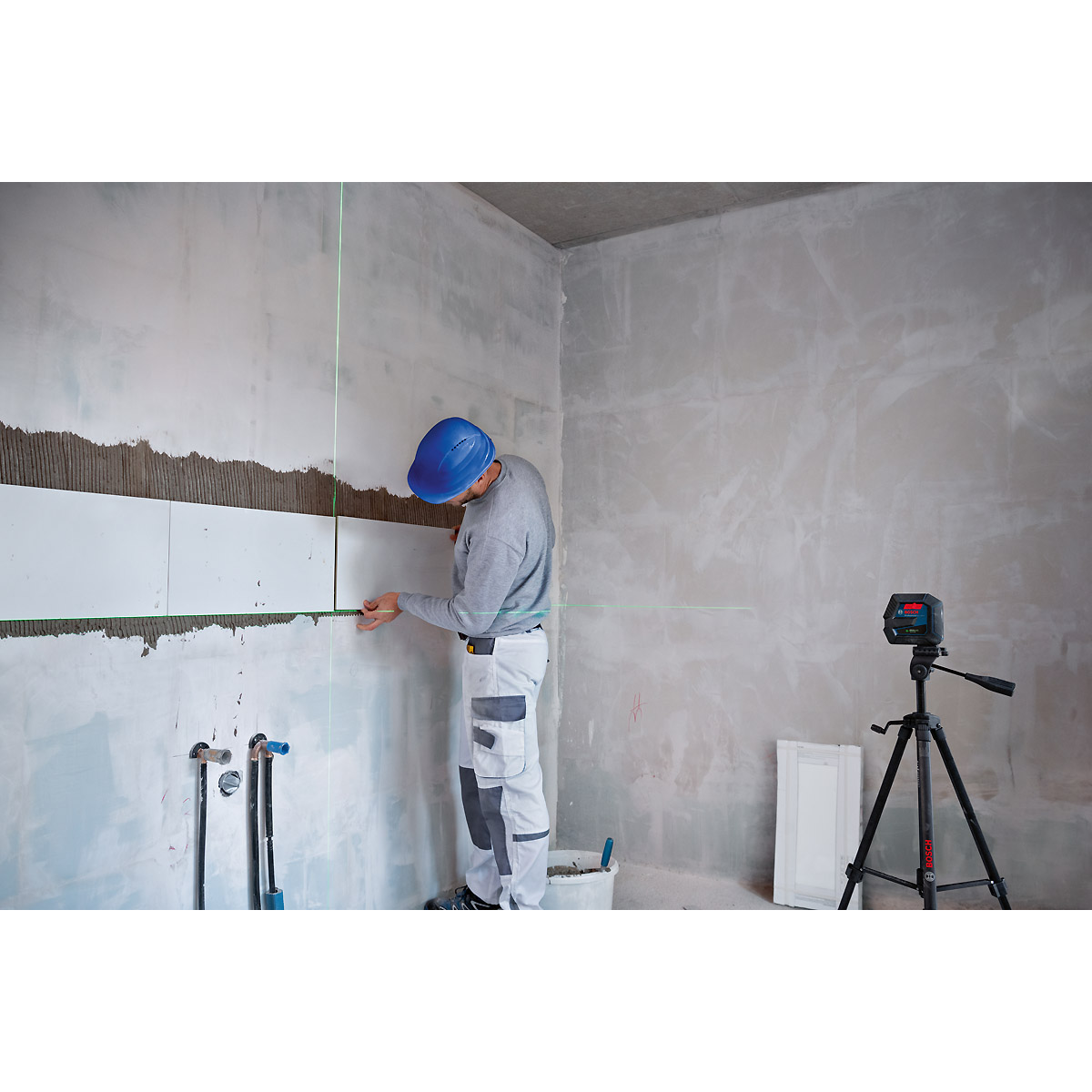 Bosch Kombilaser GCL 2-50 G mit Baustativ