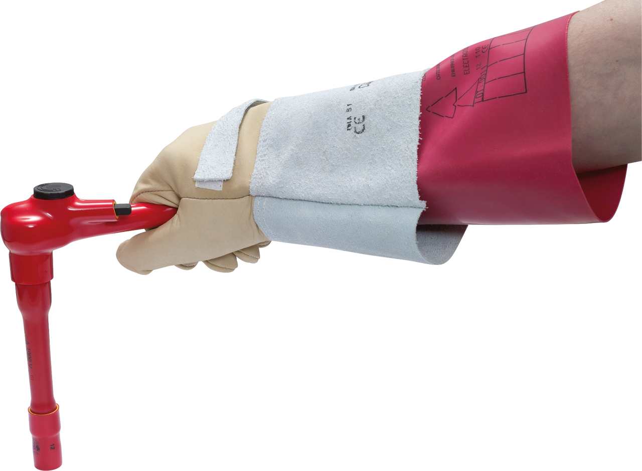 KS Tools 1-4" Umschaltknarre mit Schutzisolierung, 32 Zahn