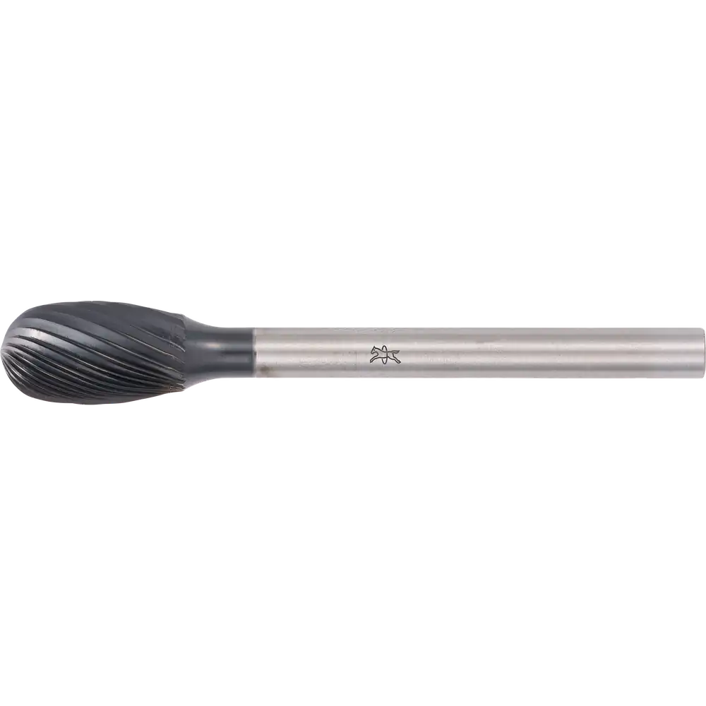 PFERD TOOLS Hartmetall Hochleistungsfrässtift Tropfen TRE Ø 06x10mm Schaft-Ø 3mm Z5 HICOAT beschichtet universal fein